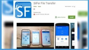تطبيق Silfer File Transfer