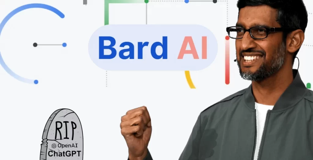 فيما يختلف جوجل بارد عن chat Gpt