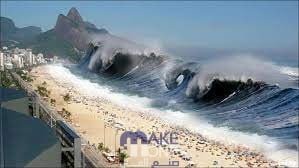 كيفية حدوث تسونامي