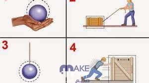 قوة التجاذب بين أي جسمين تعتمد على