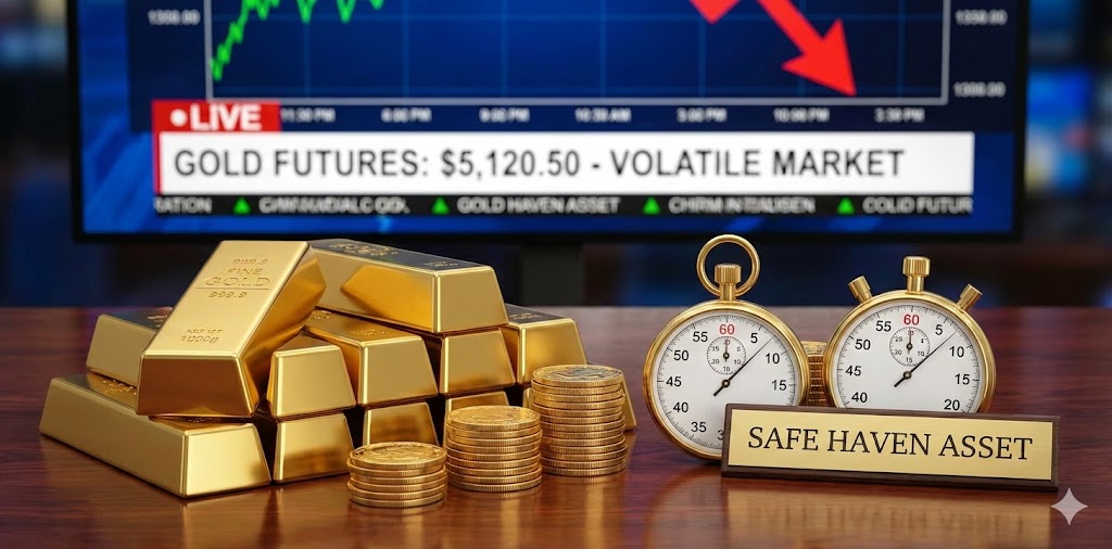 هل من المتوقع استمرار تراجع الذهب أم ارتفاع قريب